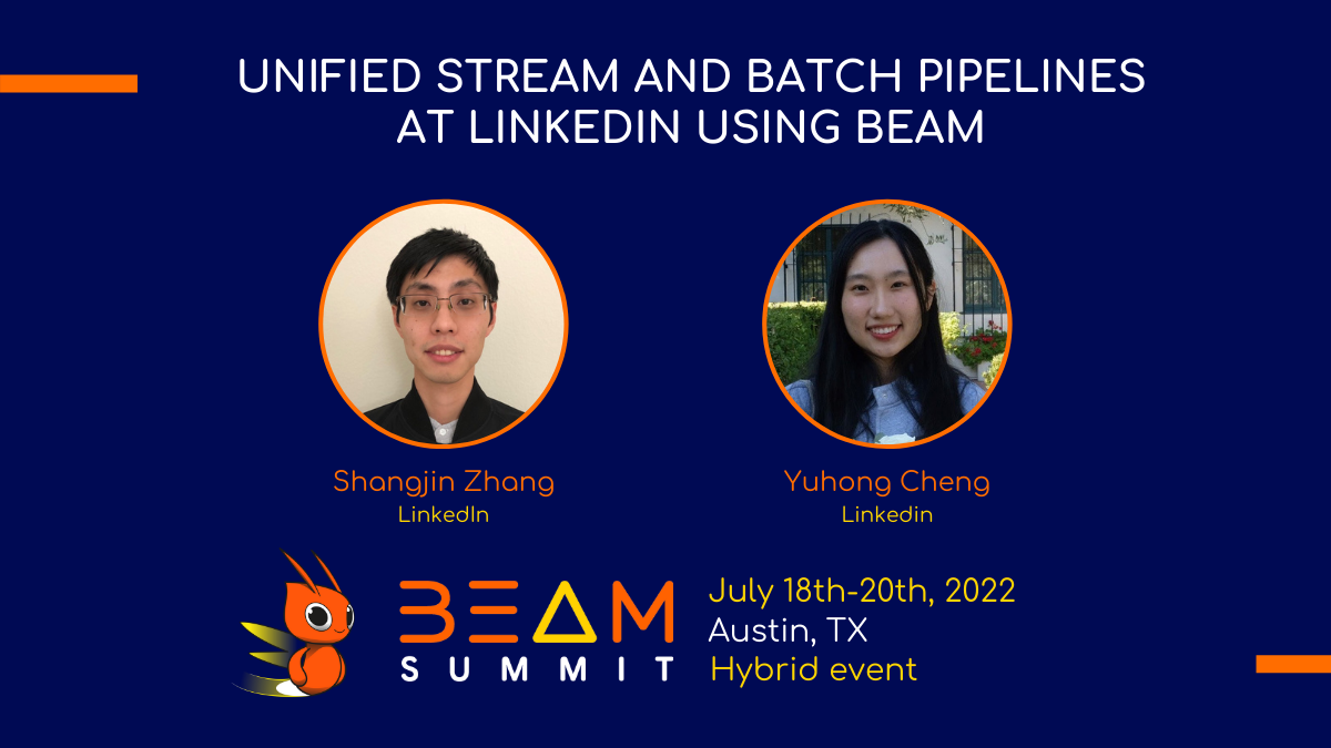 Unified Streaming and Batch Pipelines at LinkedIn using Beam